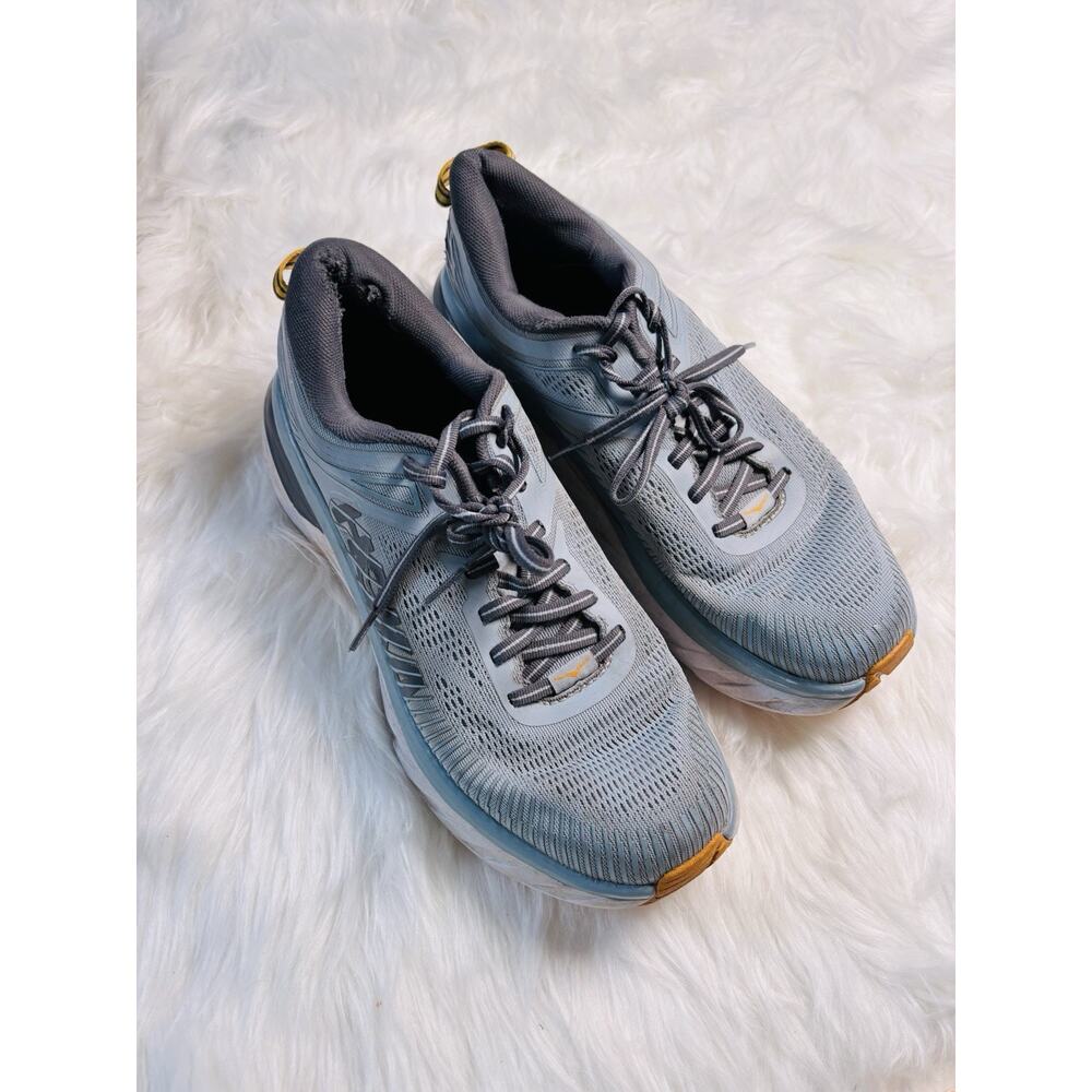 Hoka One One Running Sneakers, Men's Size 8.5 M, Blue Fog